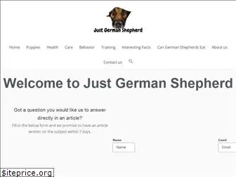 justgermanshepherd.com