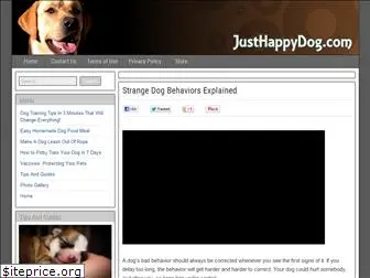 justhappydog.com