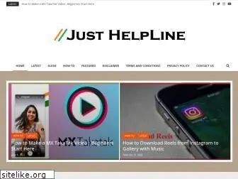 justhelpline.com