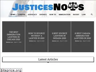 justicesnows.com
