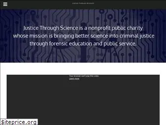 justicethroughscience.org