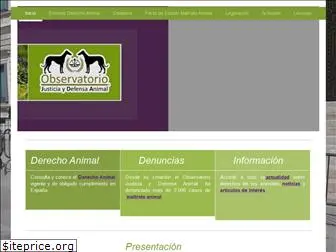 justiciaydefensaanimal.es