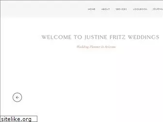 justinefritzweddings.com