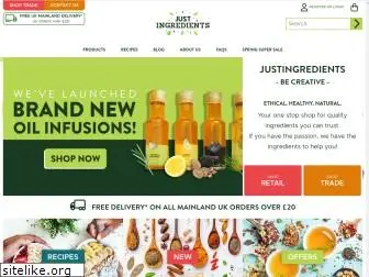 justingredients.co.uk