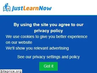 justlearnnow.com