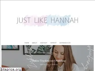 justlikehannah.de