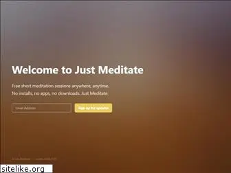 justmeditate.com