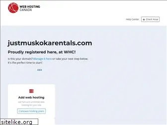 justmuskokarentals.com