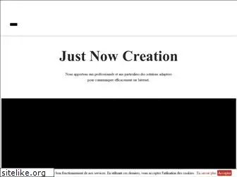 justnowcreation.com