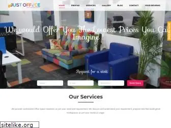 www.justoffice.co.in