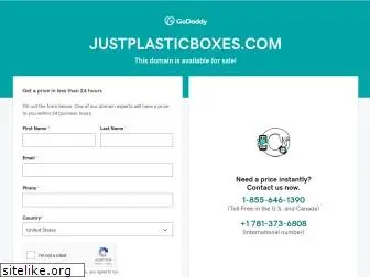justplasticboxes.com