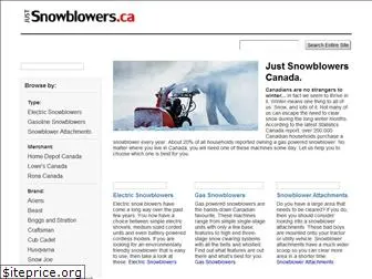 justsnowblowers.ca