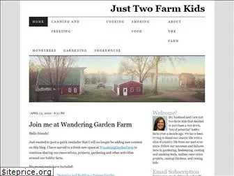 justtwofarmkids.com