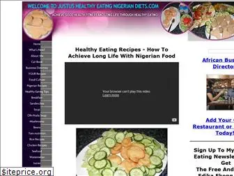 justushealthyeatingnigeriandiets.com