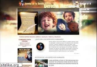 juventudporlosderechoshumanos.org