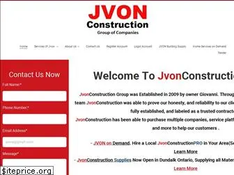 jvonconstruction.com