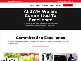 jwhtransport.com