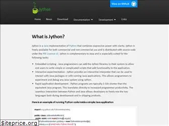 jython.org