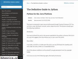 jython.readthedocs.io