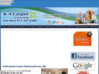 k-acarpetcleaningboston.com