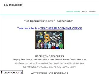 k12recruiters.com