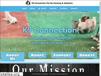 k9connectionpetadoption.org