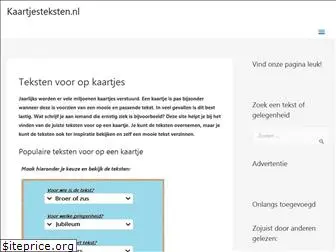 kaartjesteksten.nl