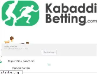 kabaddibetting.com