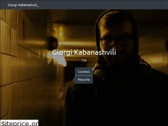 kabanashvili.com