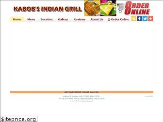 kabobsindiangrill.com