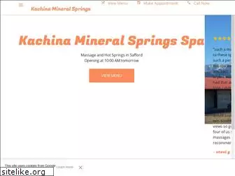 kachinamineralsprings.com