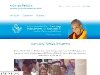 kadampafestivals.org