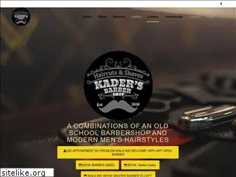 kadersbarbershop.com