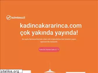 kadincakararinca.com