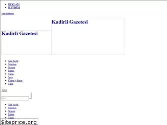 kadirligazetesi.com