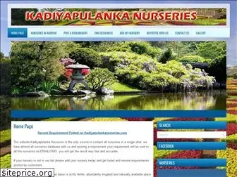 kadiyapulankanurseries.com