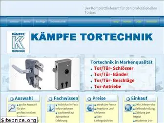 kaempfe-tortechnik.de