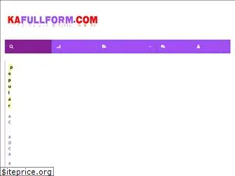 kafullform.com