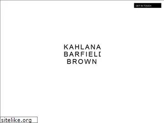 kahlanabarfieldbrown.com