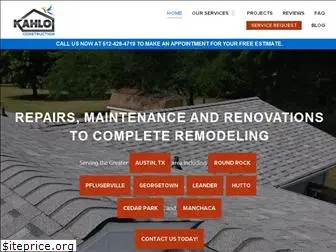 kahloconstruction.com