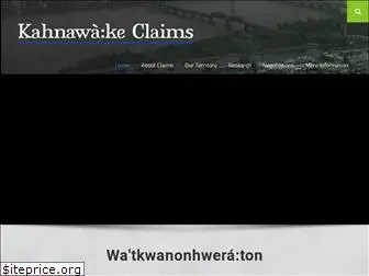 kahnawakeclaims.com