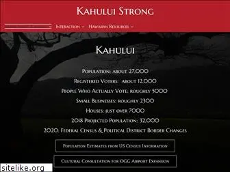 kahuluistrong.com