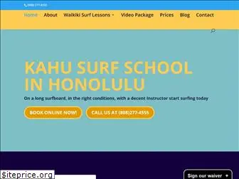 kahusurfschool.com