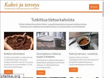 kahvijaterveys.fi