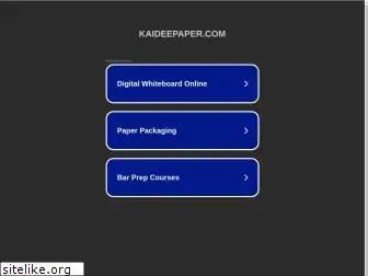 kaideepaper.com