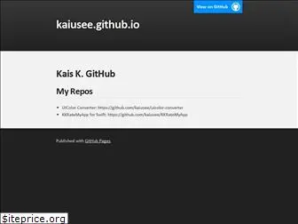 kaiusee.github.io