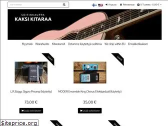 kaksikitaraa.com