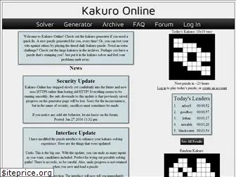kakuro-online.com
