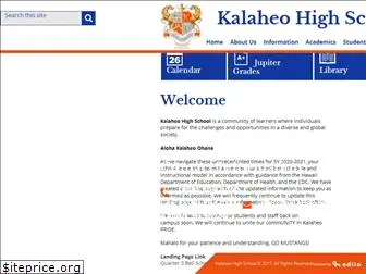 kalaheohigh.org