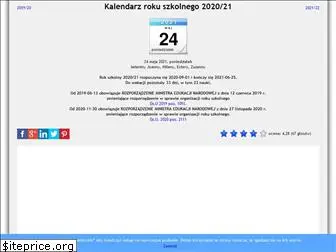 kalendarz-roku-szkolnego.edu.pl